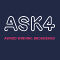 Ask4 broadband company logo