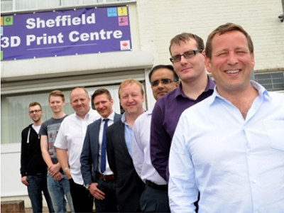Photo of staff from Sheffield 3D Print Centre