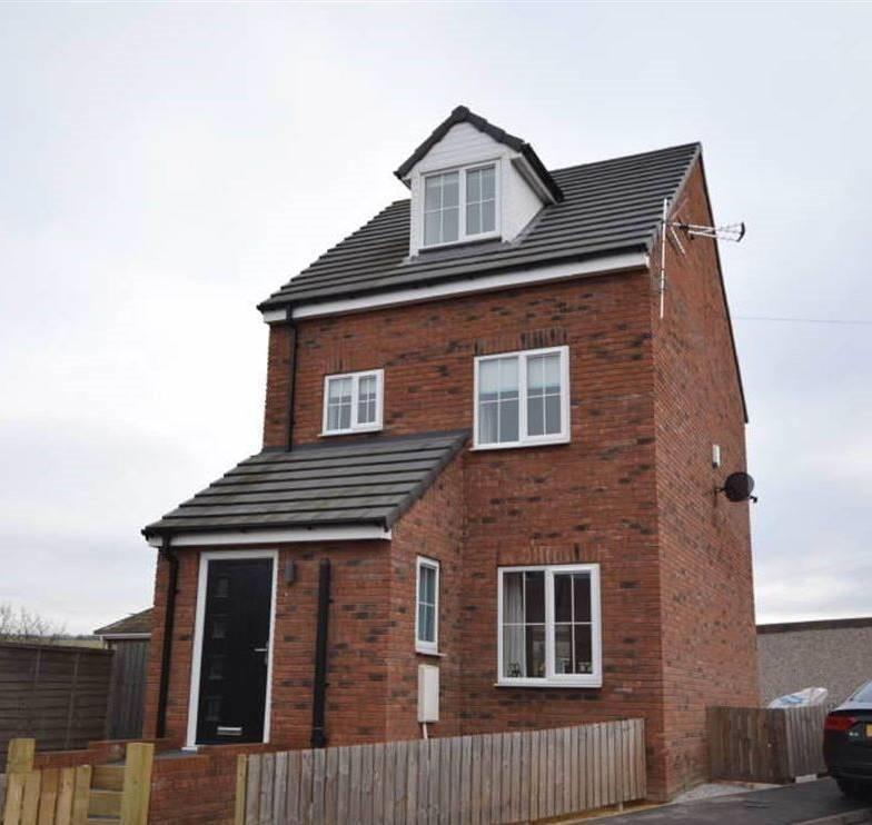 A new build, three-level house in Conisbrough, South Yorkshire